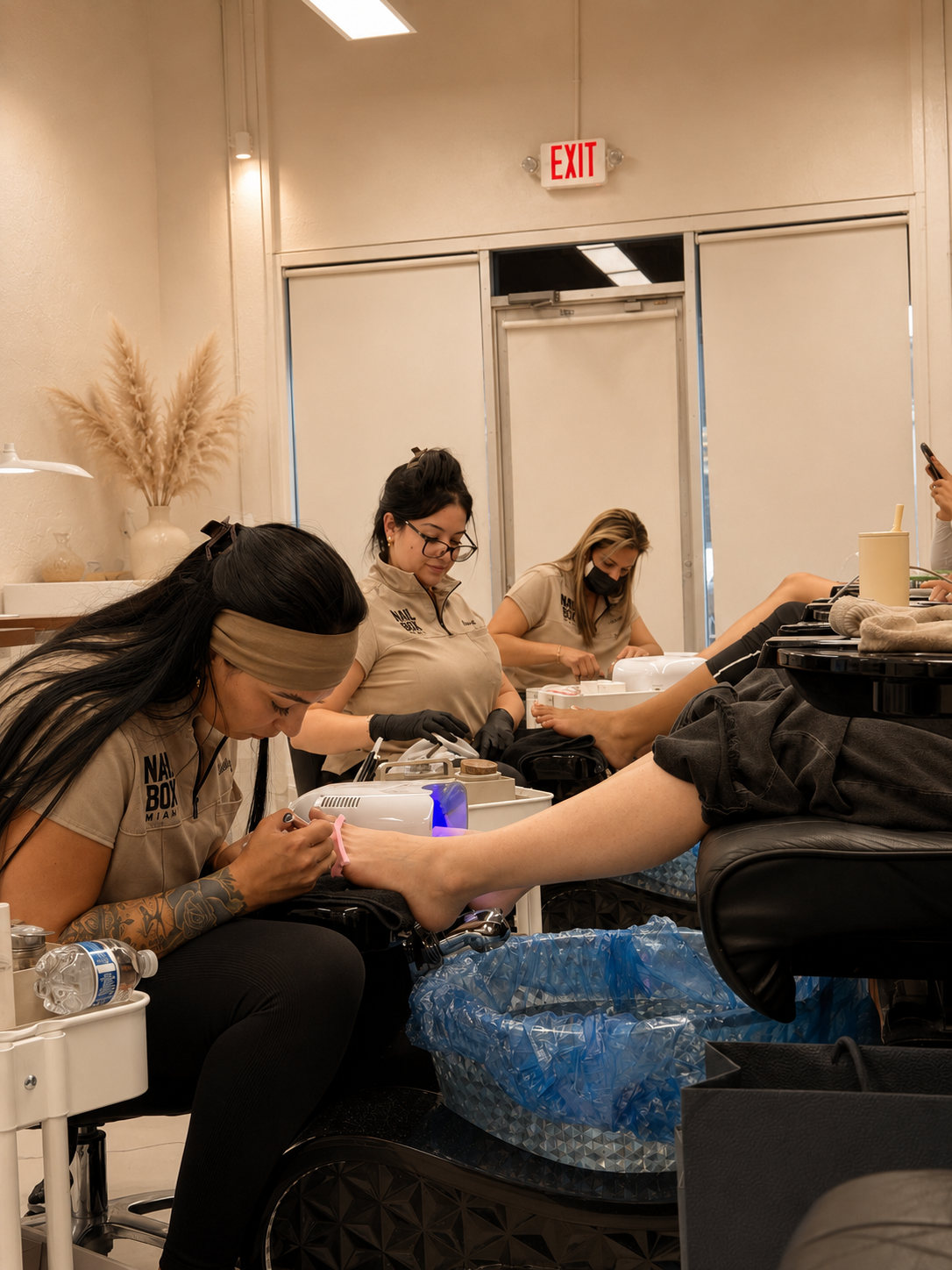 Spa Pedicure Nailbox Miami